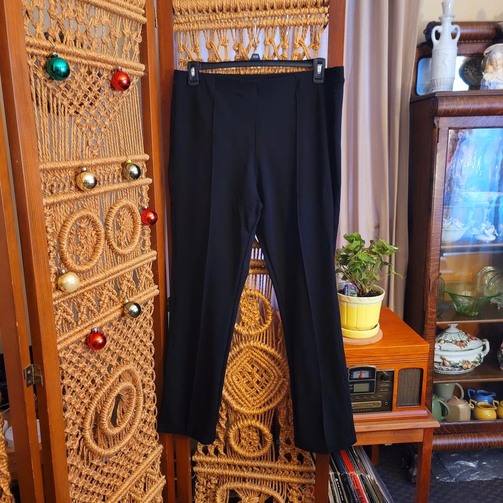 Banana Republic Classic Black Straight Leg Pants